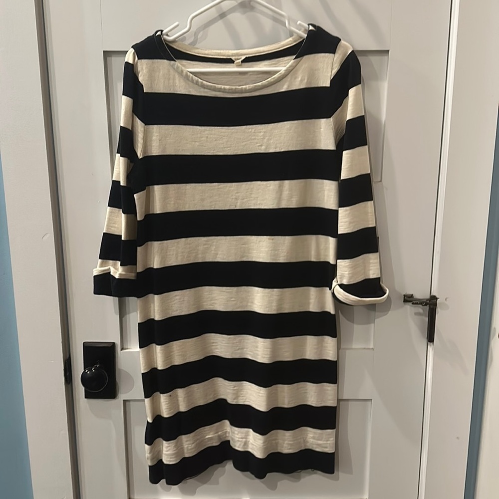 Jcrew nautical dress size medium
